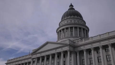 US Capitol - Utah Capitol Stock Footage 260749631