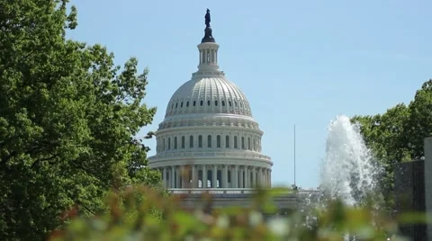 US Capitol Washington DC Stock Footage 46476668