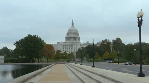 US Capitol in Washington DC 스톡 동영상 68944465