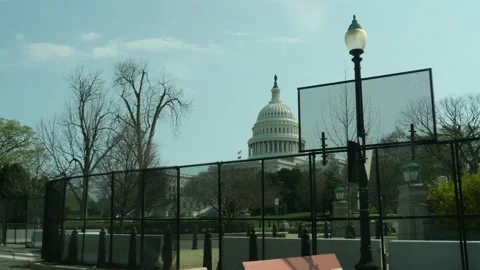 US Capitol in Washington DC 스톡 동영상 152086651