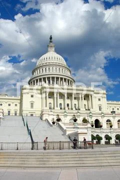 US Capitol in Washington DC Stock Photos