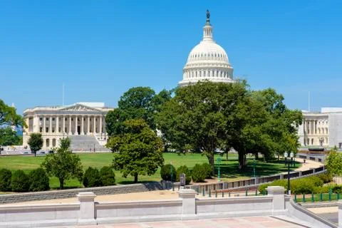 The US Capitol in Washington D.C. Stock Photos