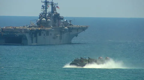 US Carrier Close Up 動画素材 56365234