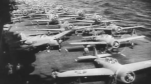 US Carrier Operations Vídeo Stock 43393249