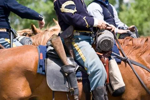 Us cavalry Stock Photos