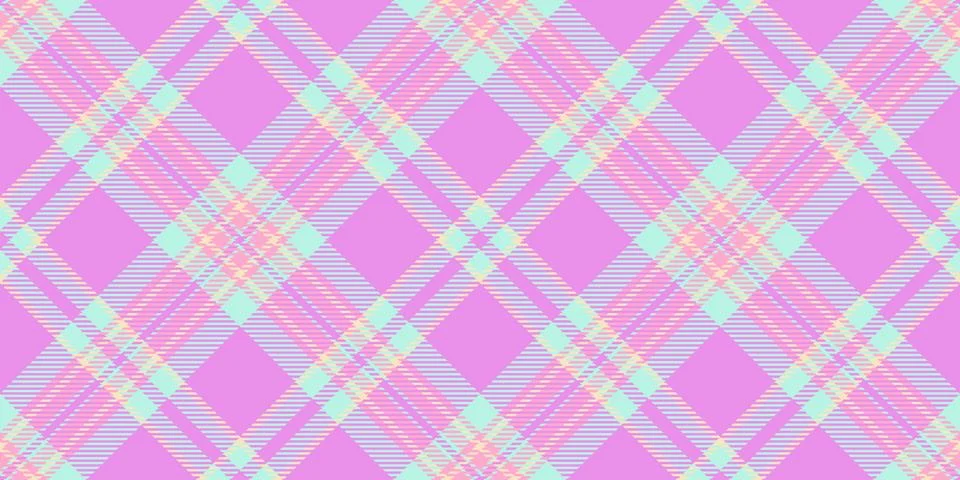 Us check textile texture, upscale pattern vector background. Picnic blanket.. Stock Illustration