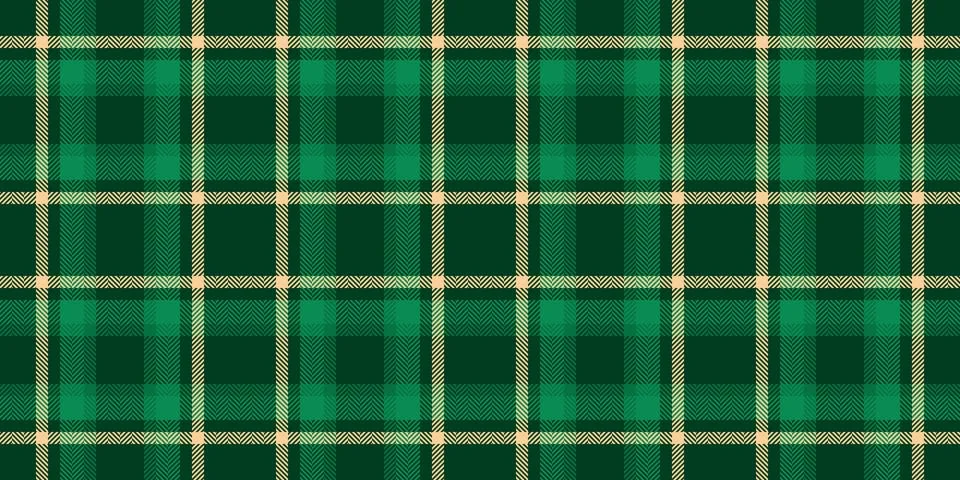 Us check textile vector, traditional fabric texture seamless. Tone pattern .. Stock Illustration