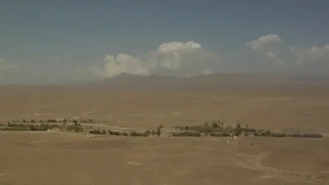 The U.S. closes and abandons a forward operating military base in Afghanistan. Stock Footage 123372694