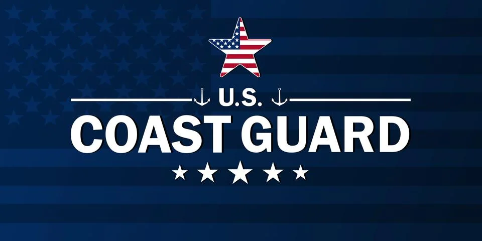 US Coast Guard Stockillustratie
