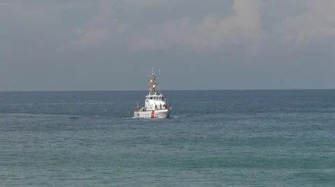 US Coast Guard Marine Protector Class Cutter Stock Footage 65159608