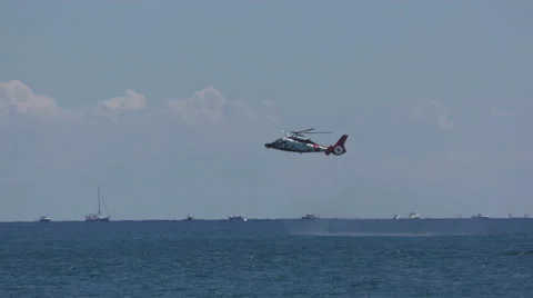 US Coast Guard mission Stock Footage 63237435