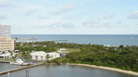 US Coast Guard station Stock Footage 47401751