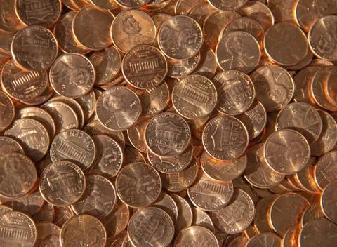 US Coins Foto stock