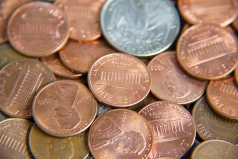 US Coins Stock Photos
