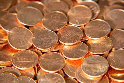 US Coins 스톡 사진