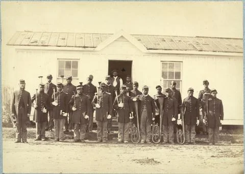 U.S. Colored Infantry 스톡 사진