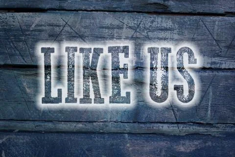 Like us concept Stock Illustration