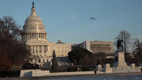 US Congress - Capitol Hill Stock Footage 100737639