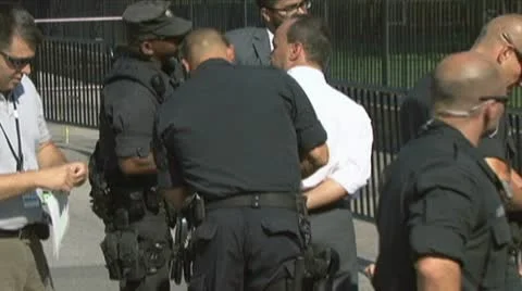 U.S. Congressman being arrested (2 clips) Video stock 8998468