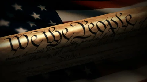 Us Constitution Stock Footage 64328090