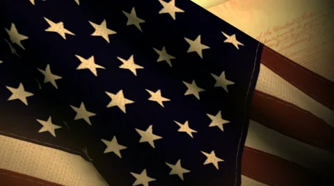 Us Constitution Stock Footage 64328289