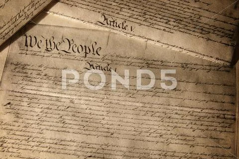Us constitution Stock Photos