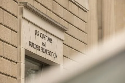 US Customs Border Protection Headquarters Office Washington DC Stock Photos