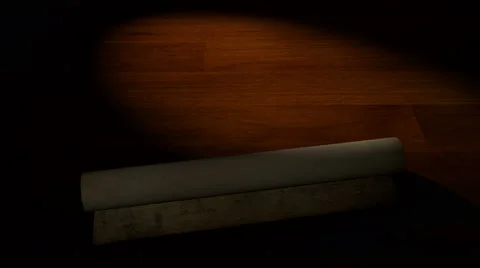 U.S. Declaration of Independence - Scroll Reveal Stock Footage 50779275