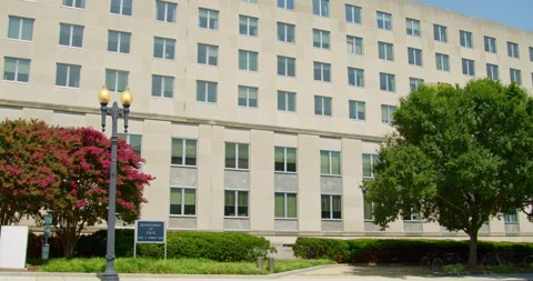 US Department of State Building, Washington D.C. Stock Footage 138826416