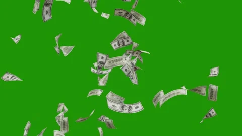 US Dollar Bank Note explosion Animation. 库存影片 320326967