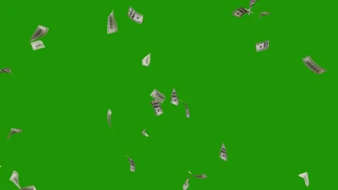 US Dollar Bank Note explosion Animation. 库存影片 320326968