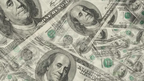 US Dollar Bank Note Video stock 316287617