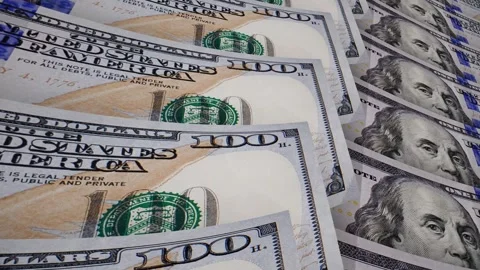 US Dollar Banknote, US Dollars Video stock 274420296