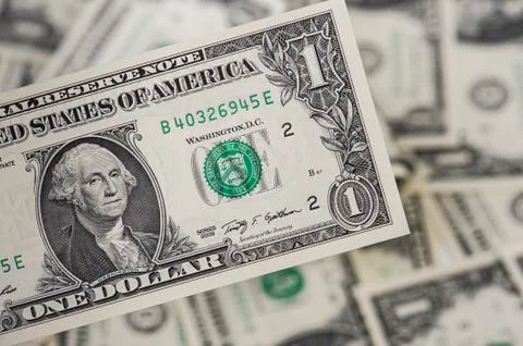 Us dollar bill Stock Photos