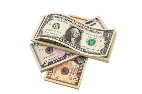 Us dollar bill Stock Photos