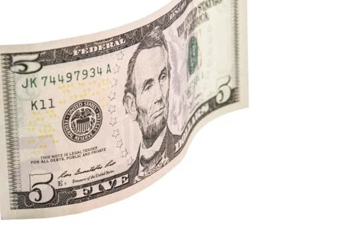 Us dollar bill Stock Photos