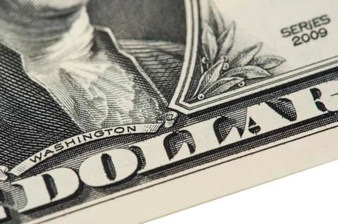 Us dollar bill Foto stock