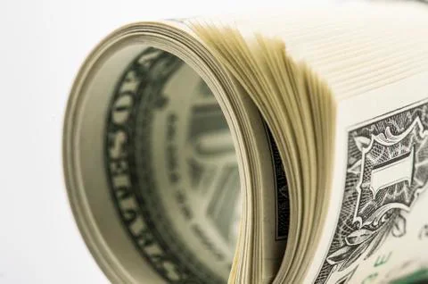 Us dollar bill Stock Photos