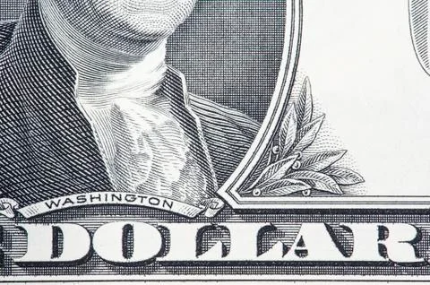 Us dollar bill Foto stock