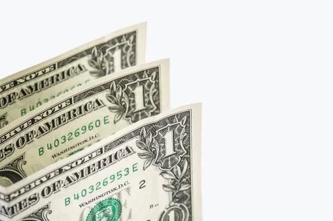 Us dollar bill Stock Photos