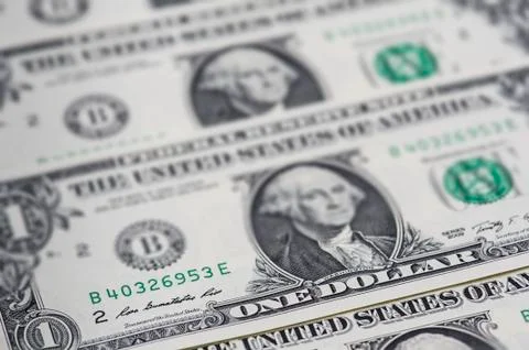 Us dollar bill Stock Photos