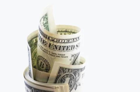Us dollar bill Foto stock