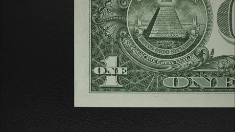 US Dollar Bills Background close-up. Dollars Cash. Different Sides of Dolla.. Stock-Footage 323314892