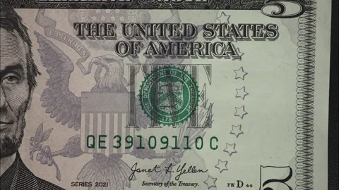 US Dollar Bills Background close-up. Dollars Cash. Different Sides of Dolla.. Stock Footage 330878458