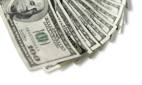 US Dollar bills Stockfoto's