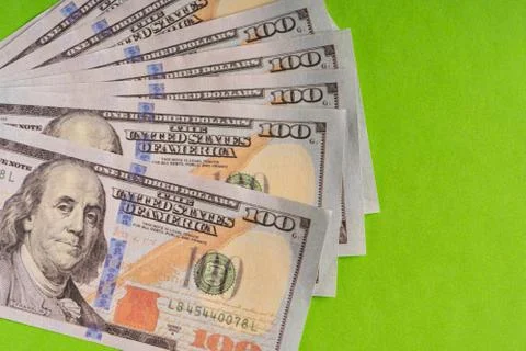 US Dollar bills Stock Photos