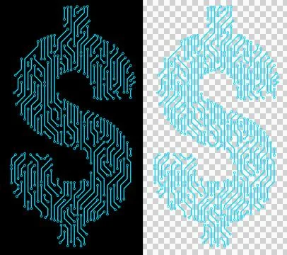 Us dollar blue Stock Photos