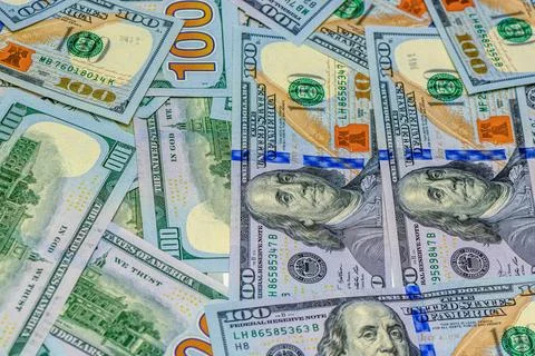 US dollars as a background Stock Photos