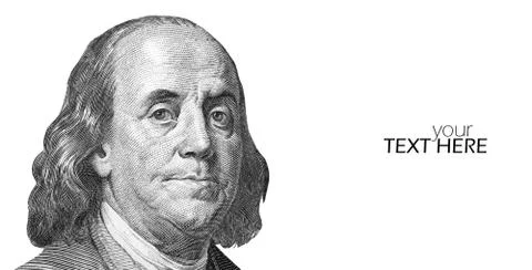 US dollars with the copy space Stock Photos