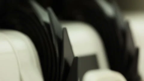 Us dollars in counting machine Видео 106485046